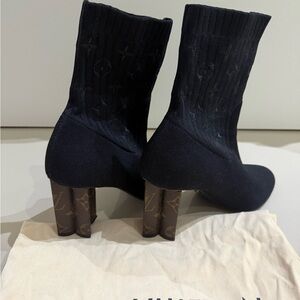Louis Vuitton Silhouette Ankle Boots